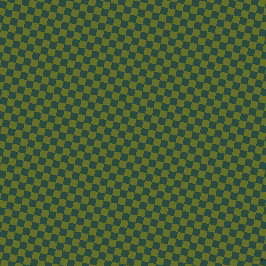 77/167 degree angle diagonal checkered chequered squares checker pattern checkers background, 24 pixel squares size, , Te Papa Green and Rain Forest checkers chequered checkered squares seamless tileable