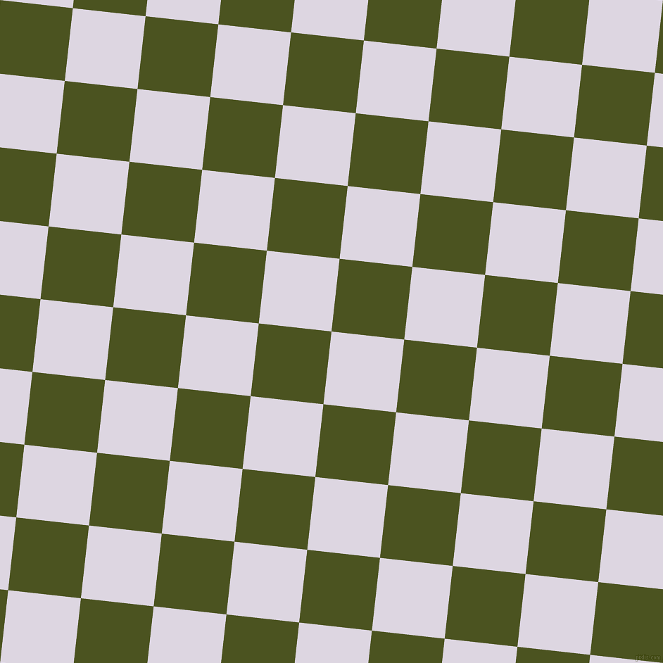 84/174 degree angle diagonal checkered chequered squares checker pattern checkers background, 104 pixel square size, , Titan White and Army green checkers chequered checkered squares seamless tileable