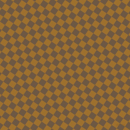 56/146 degree angle diagonal checkered chequered squares checker pattern checkers background, 25 pixel squares size, , Tobacco Brown and Buttered Rum checkers chequered checkered squares seamless tileable