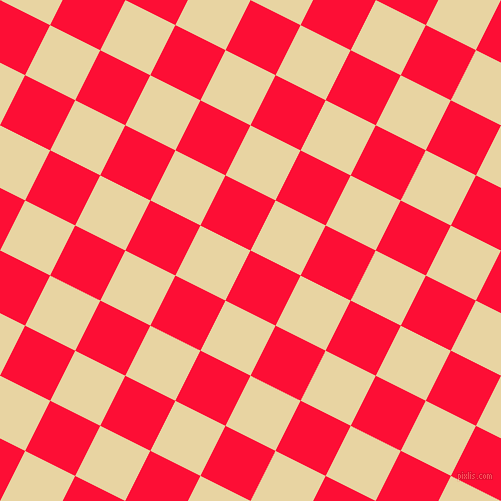 63/153 degree angle diagonal checkered chequered squares checker pattern checkers background, 56 pixel square size, , Torch Red and Hampton checkers chequered checkered squares seamless tileable