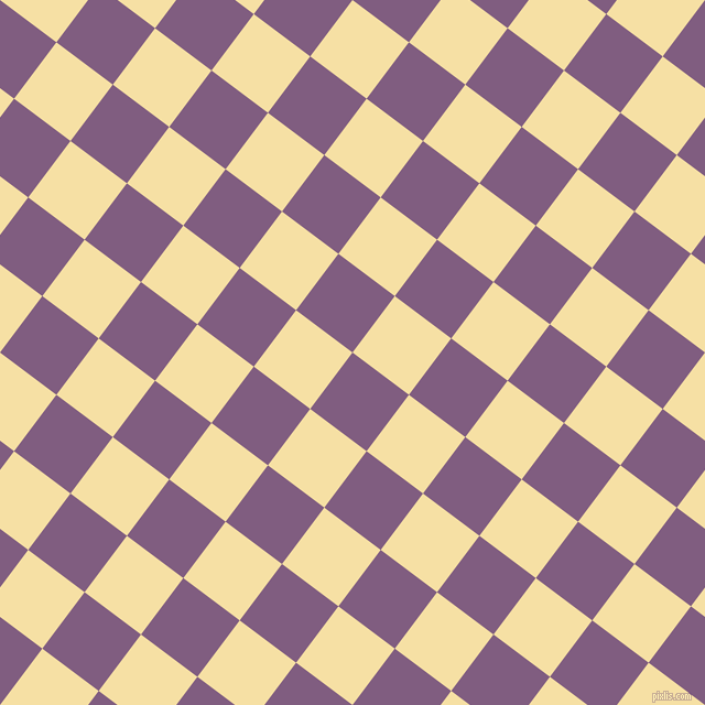 53/143 degree angle diagonal checkered chequered squares checker pattern checkers background, 64 pixel squares size, , Trendy Pink and Buttermilk checkers chequered checkered squares seamless tileable