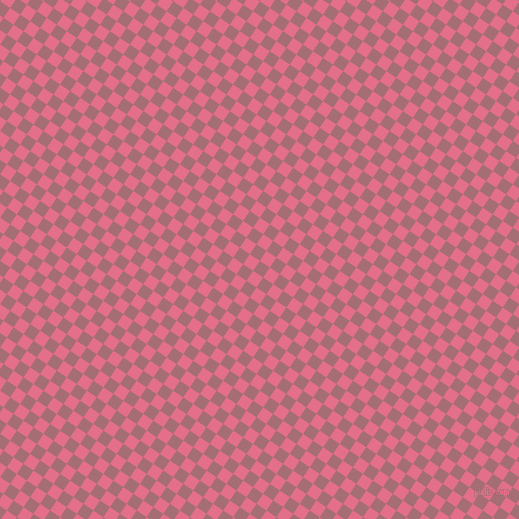 56/146 degree angle diagonal checkered chequered squares checker pattern checkers background, 12 pixel square size, , Turkish Rose and Deep Blush checkers chequered checkered squares seamless tileable