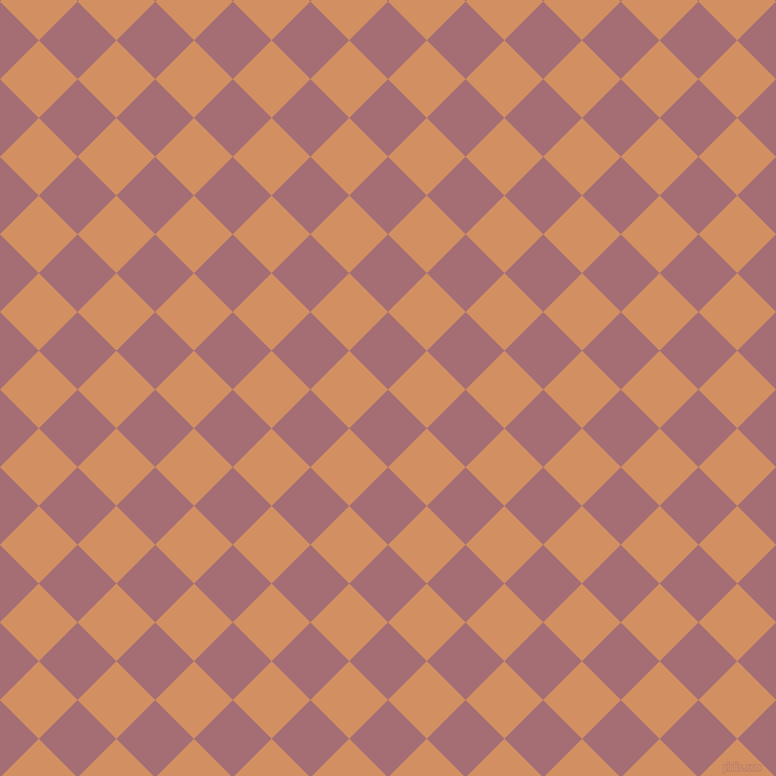 45/135 degree angle diagonal checkered chequered squares checker pattern checkers background, 50 pixel square size, , Turkish Rose and Whiskey checkers chequered checkered squares seamless tileable