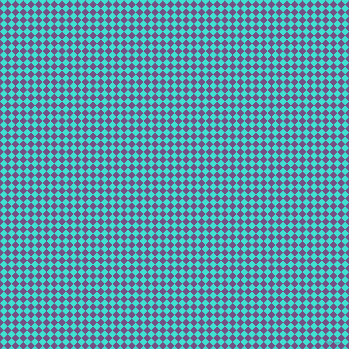 45/135 degree angle diagonal checkered chequered squares checker pattern checkers background, 11 pixel squares size, , Turquoise and Affair checkers chequered checkered squares seamless tileable