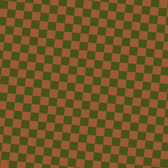 84/174 degree angle diagonal checkered chequered squares checker pattern checkers background, 29 pixel squares size, , Verdun Green and Indochine checkers chequered checkered squares seamless tileable