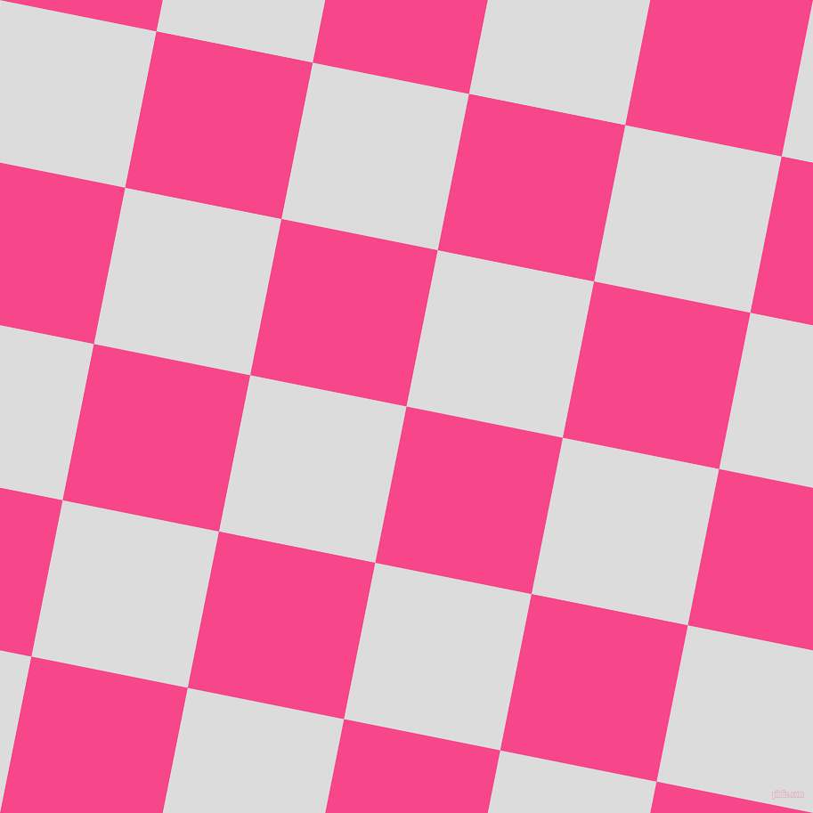 79/169 degree angle diagonal checkered chequered squares checker pattern checkers background, 179 pixel squares size, , Violet Red and Gainsboro checkers chequered checkered squares seamless tileable