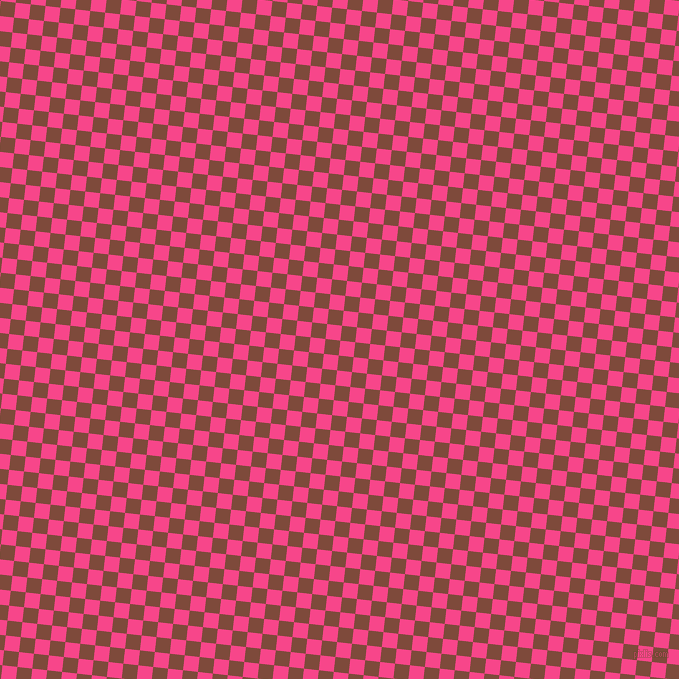 84/174 degree angle diagonal checkered chequered squares checker pattern checkers background, 15 pixel squares size, , Violet Red and Nutmeg checkers chequered checkered squares seamless tileable