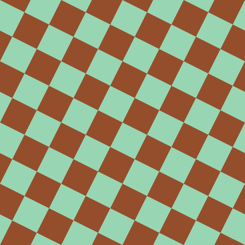 63/153 degree angle diagonal checkered chequered squares checker pattern checkers background, 92 pixel square size, , Vista Blue and Alert Tan checkers chequered checkered squares seamless tileable