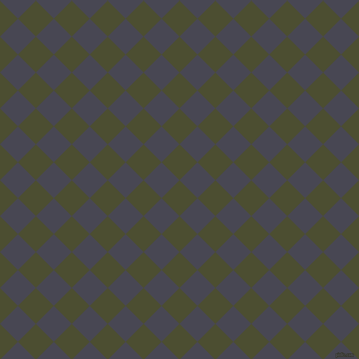 45/135 degree angle diagonal checkered chequered squares checker pattern checkers background, 50 pixel squares size, , Waiouru and Gun Powder checkers chequered checkered squares seamless tileable