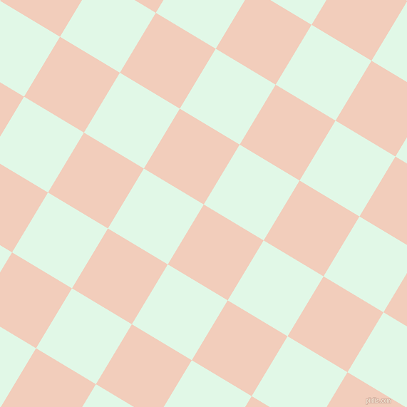 59/149 degree angle diagonal checkered chequered squares checker pattern checkers background, 98 pixel squares size, , Watusi and Cosmic Latte checkers chequered checkered squares seamless tileable
