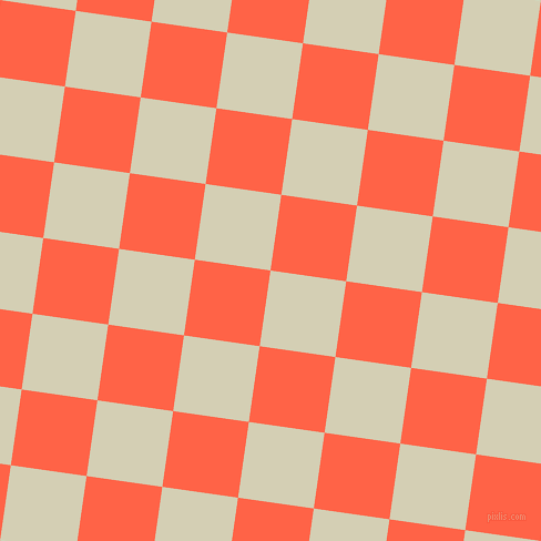 82/172 degree angle diagonal checkered chequered squares checker pattern checkers background, 69 pixel squares size, , White Rock and Tomato checkers chequered checkered squares seamless tileable