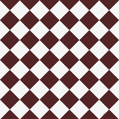 45/135 degree angle diagonal checkered chequered squares checker pattern checkers background, 48 pixel squares size, , White Smoke and Lonestar checkers chequered checkered squares seamless tileable