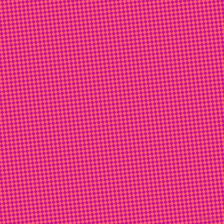 51/141 degree angle diagonal checkered chequered squares checker pattern checkers background, 6 pixel squares size, , Wild Watermelon and Medium Violet Red checkers chequered checkered squares seamless tileable