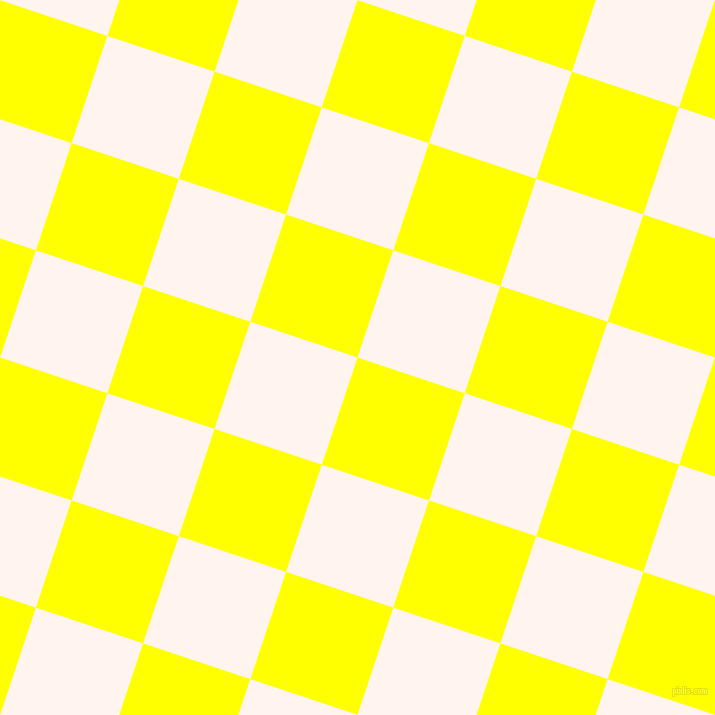 72/162 degree angle diagonal checkered chequered squares checker pattern checkers background, 113 pixel square size, , Yellow and Seashell checkers chequered checkered squares seamless tileable