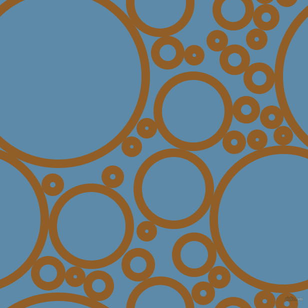 bubbles, circles, sponge, big, medium, small, 17 pixel line width, Afghan Tan and Air Force Blue circles bubbles sponge soap seamless tileable