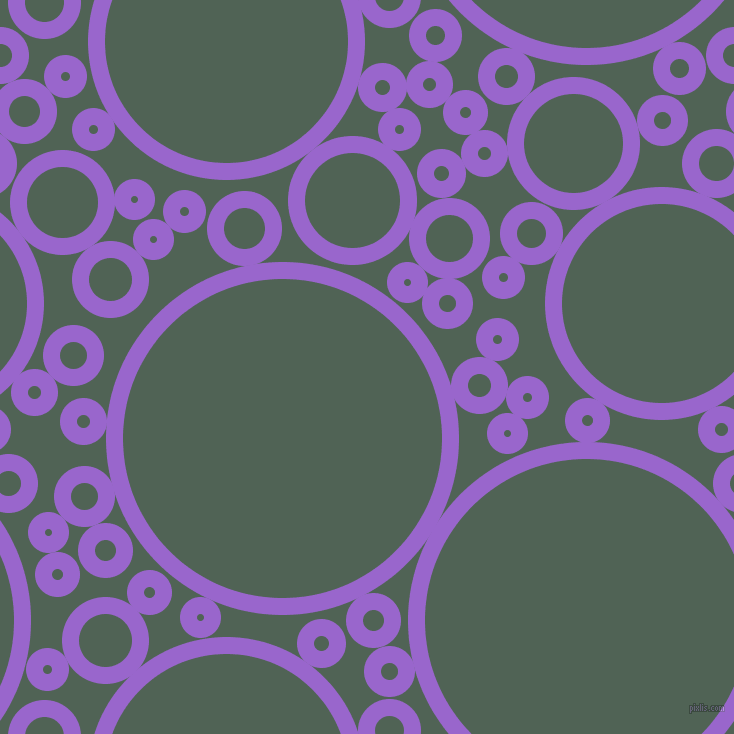 bubbles, circles, sponge, big, medium, small, 17 pixel line width, Amethyst and Mineral Green circles bubbles sponge soap seamless tileable