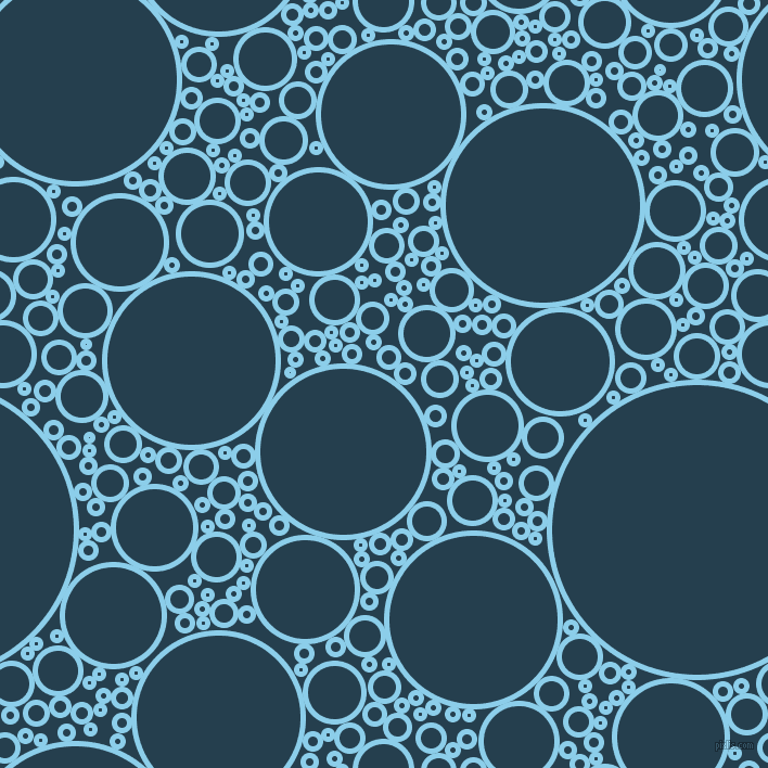 bubbles, circles, sponge, big, medium, small, 5 pixel line width, Anakiwa and Nile Blue circles bubbles sponge soap seamless tileable