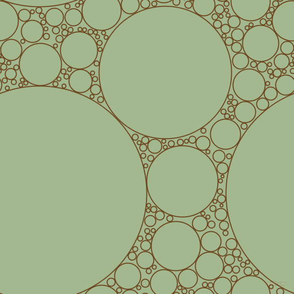 bubbles, circles, sponge, big, medium, small, 2 pixel line width, Antique Brass and Norway circles bubbles sponge soap seamless tileable