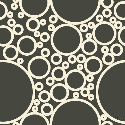 bubbles, circles, sponge, big, medium, small, 9 pixel line width, Apricot White and Heavy Metal circles bubbles sponge soap seamless tileable