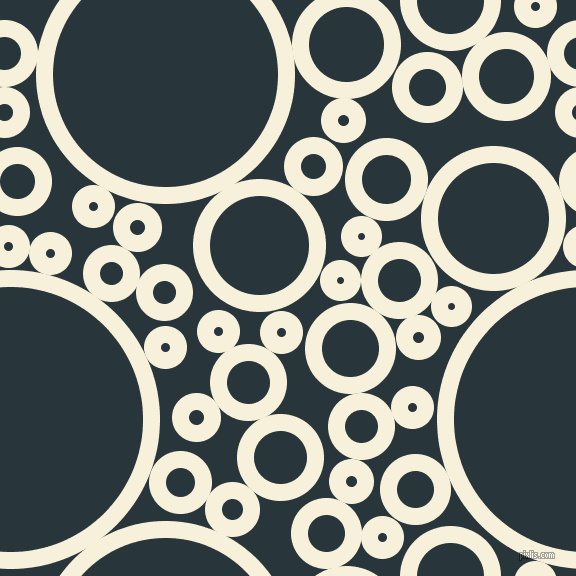 bubbles, circles, sponge, big, medium, small, 17 pixel line width, Apricot White and Oxford Blue circles bubbles sponge soap seamless tileable