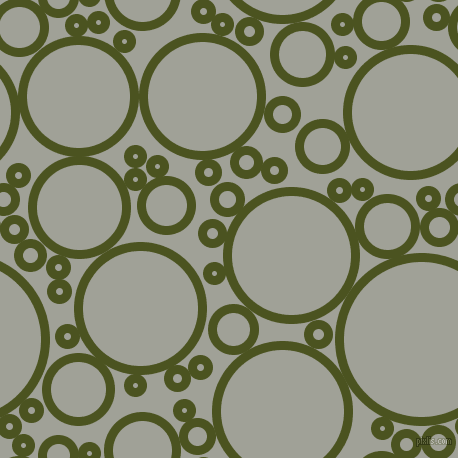 bubbles, circles, sponge, big, medium, small, 9 pixel line width, Army green and Star Dust circles bubbles sponge soap seamless tileable