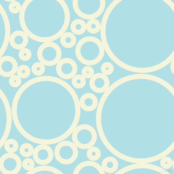 bubbles, circles, sponge, big, medium, small, 17 pixel line width, Beige and Powder Blue circles bubbles sponge soap seamless tileable