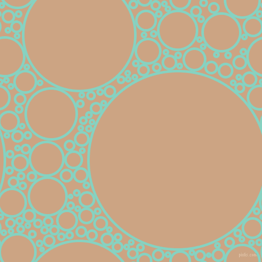 bubbles, circles, sponge, big, medium, small, 5 pixel line width, Bermuda and Cameo circles bubbles sponge soap seamless tileable