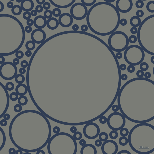bubbles, circles, sponge, big, medium, small, 9 pixel line width, Biscay and Gunsmoke circles bubbles sponge soap seamless tileable