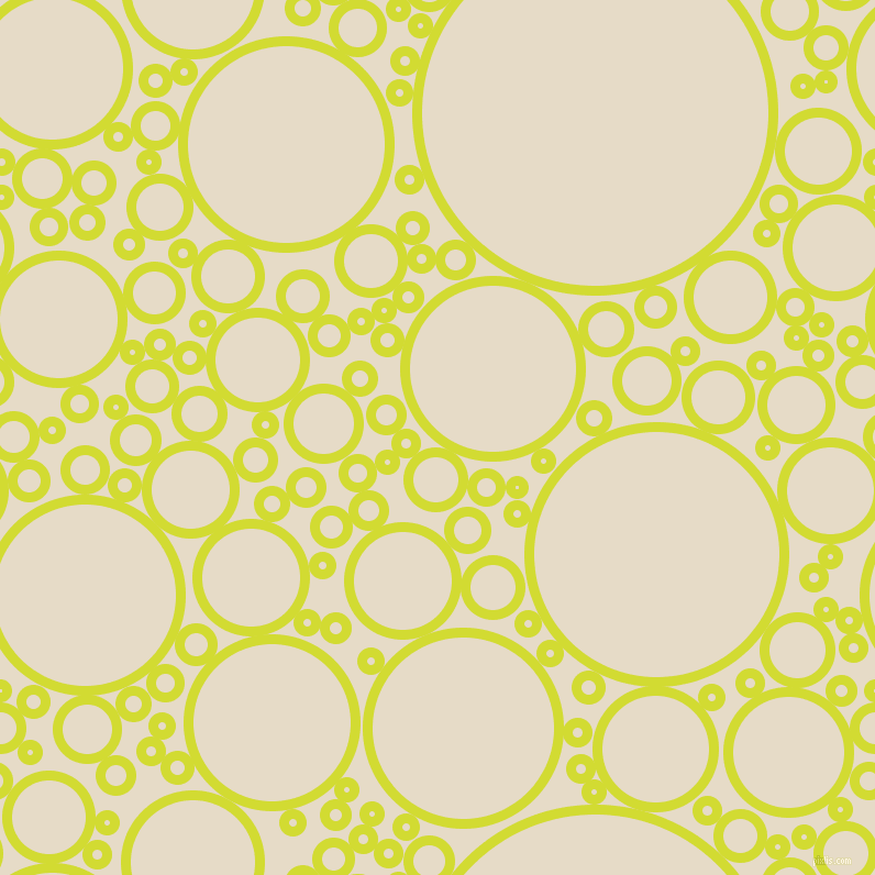 bubbles, circles, sponge, big, medium, small, 9 pixel line width, Bitter Lemon and Half Spanish White circles bubbles sponge soap seamless tileable
