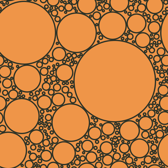bubbles, circles, sponge, big, medium, small, 5 pixel line width, Black Forest and Sea Buckthorn circles bubbles sponge soap seamless tileable