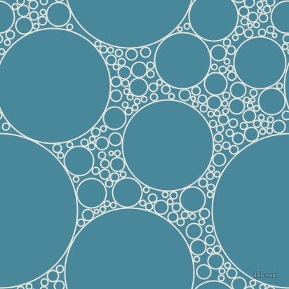 bubbles, circles, sponge, big, medium, small, 2 pixel line width, Black White and Hippie Blue circles bubbles sponge soap seamless tileable