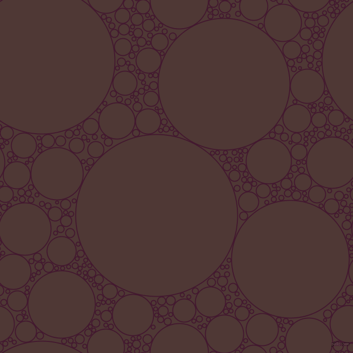 bubbles, circles, sponge, big, medium, small, 2 pixel line width, Blackberry and Cocoa Bean circles bubbles sponge soap seamless tileable