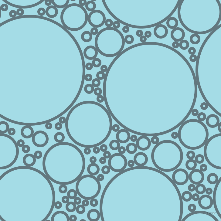 bubbles, circles, sponge, big, medium, small, 9 pixel line width, Blue Bayoux and Charlotte circles bubbles sponge soap seamless tileable