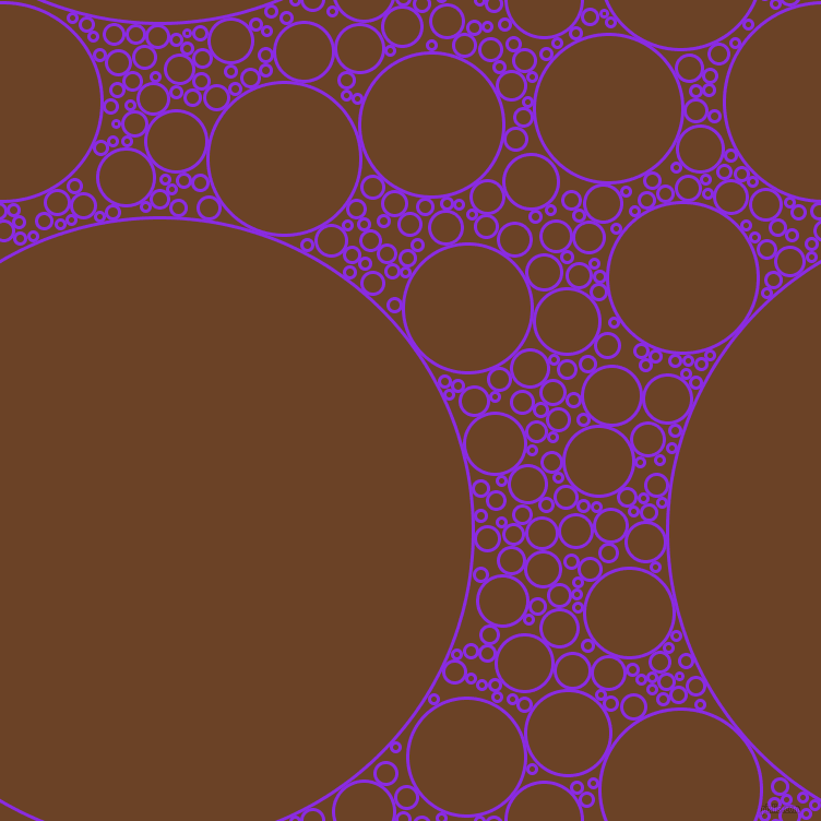bubbles, circles, sponge, big, medium, small, 3 pixel line width, Blue Violet and Semi-Sweet Chocolate circles bubbles sponge soap seamless tileable