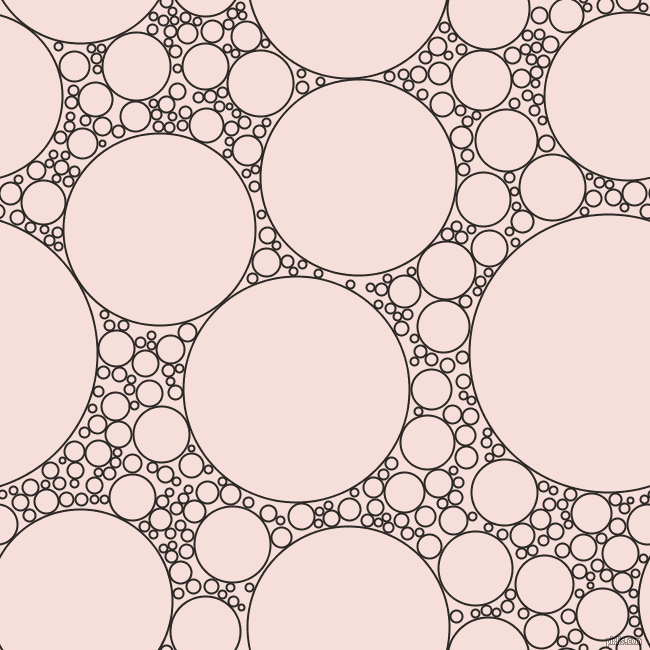 bubbles, circles, sponge, big, medium, small, 2 pixel line width, Bokara Grey and Remy circles bubbles sponge soap seamless tileable
