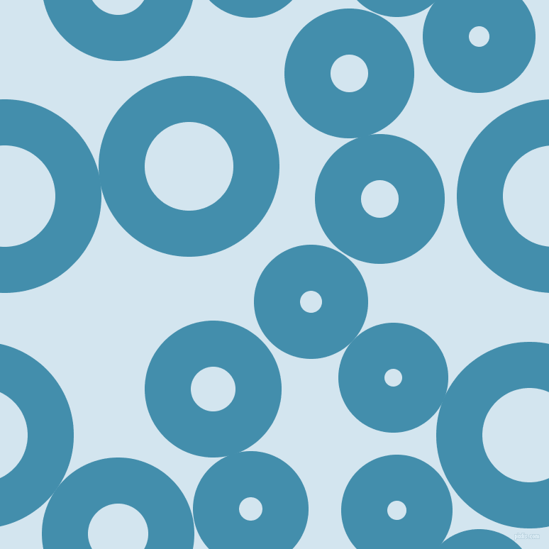 bubbles, circles, sponge, big, medium, small, 65 pixel line width, Boston Blue and Pattens Blue circles bubbles sponge soap seamless tileable