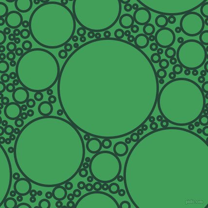 bubbles, circles, sponge, big, medium, small, 5 pixel line width, Bottle Green and Chateau Green circles bubbles sponge soap seamless tileable
