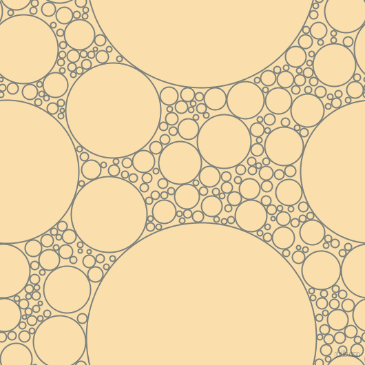 bubbles, circles, sponge, big, medium, small, 2 pixel line width, Boulder and Peach-Yellow circles bubbles sponge soap seamless tileable