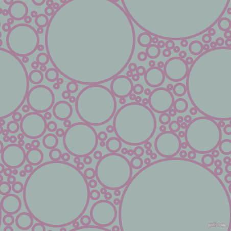 bubbles, circles, sponge, big, medium, small, 5 pixel line width, Bouquet and Conch circles bubbles sponge soap seamless tileable