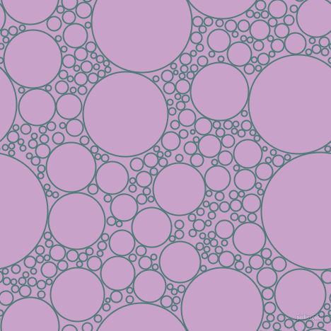 bubbles, circles, sponge, big, medium, small, 2 pixel line width, Breaker Bay and Lilac circles bubbles sponge soap seamless tileable