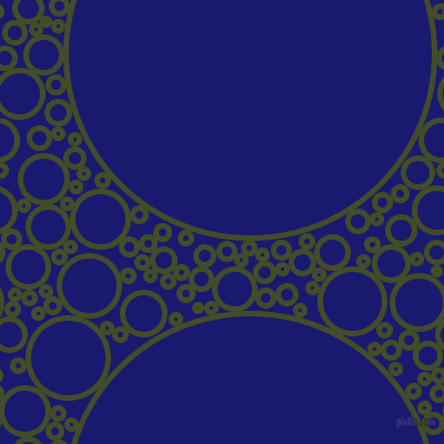 bubbles, circles, sponge, big, medium, small, 5 pixel line width, Bronzetone and Midnight Blue circles bubbles sponge soap seamless tileable