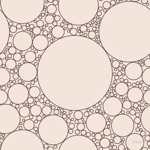 bubbles, circles, sponge, big, medium, small, 2 pixel line width, Buccaneer and Fair Pink circles bubbles sponge soap seamless tileable