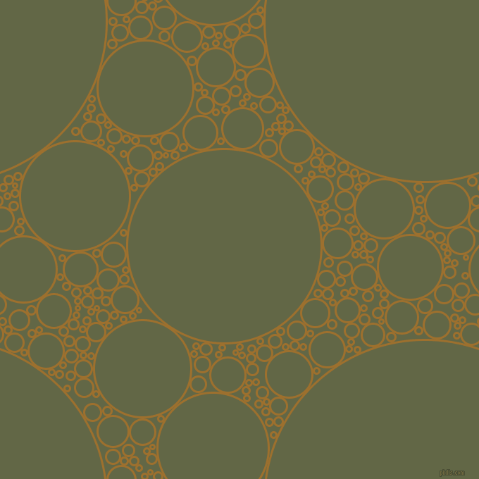 bubbles, circles, sponge, big, medium, small, 3 pixel line width, Buttered Rum and Woodland circles bubbles sponge soap seamless tileable