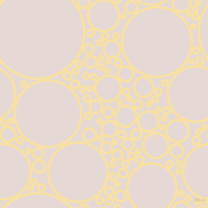 bubbles, circles, sponge, big, medium, small, 9 pixel line width, Buttermilk and Ebb circles bubbles sponge soap seamless tileable