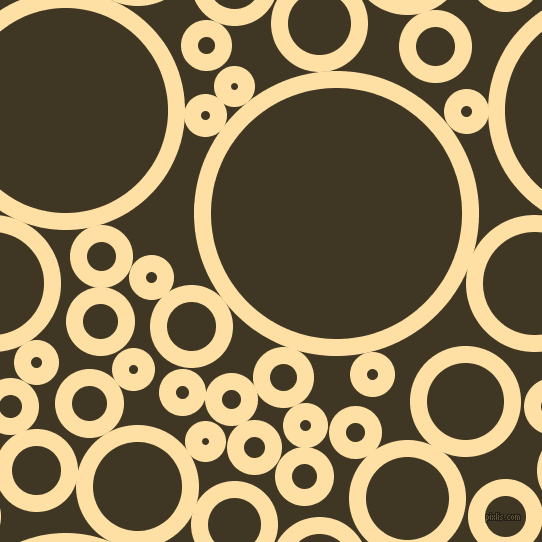 bubbles, circles, sponge, big, medium, small, 17 pixel line width, Cape Honey and Mikado circles bubbles sponge soap seamless tileable