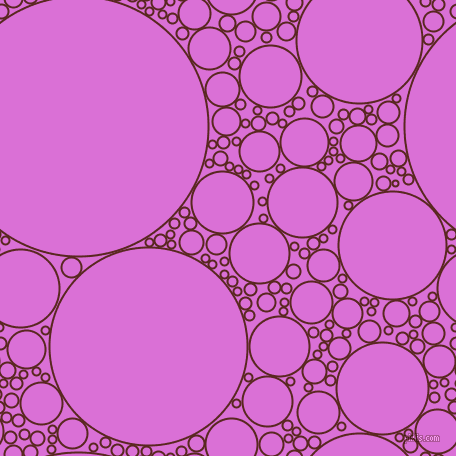 bubbles, circles, sponge, big, medium, small, 2 pixel line width, Caput Mortuum and Orchid circles bubbles sponge soap seamless tileable
