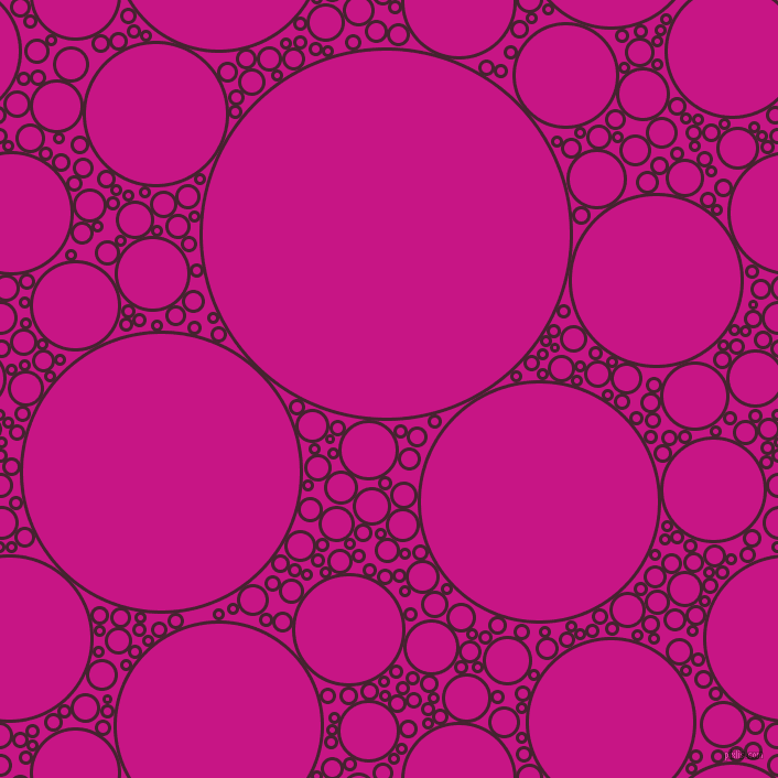 bubbles, circles, sponge, big, medium, small, 3 pixel line width, Castro and Medium Violet Red circles bubbles sponge soap seamless tileable