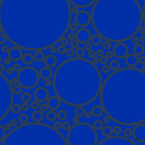 bubbles, circles, sponge, big, medium, small, 9 pixel line width, Catalina Blue and International Klein Blue circles bubbles sponge soap seamless tileable