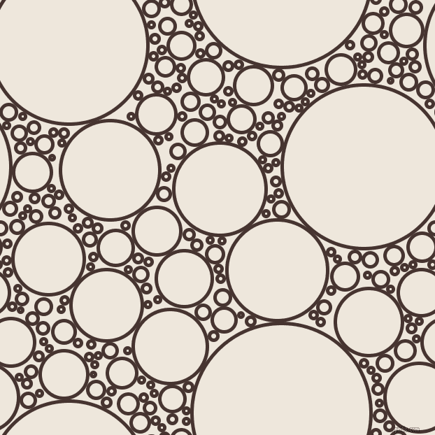 bubbles, circles, sponge, big, medium, small, 5 pixel line width, Cedar and White Linen circles bubbles sponge soap seamless tileable