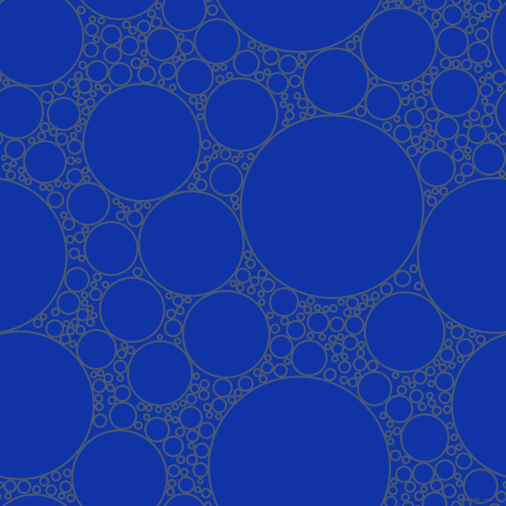 bubbles, circles, sponge, big, medium, small, 3 pixel line width, Chambray and Egyptian Blue circles bubbles sponge soap seamless tileable